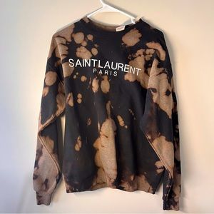Hanes Custom “Saint Laurent Paris” Sweatshirt
